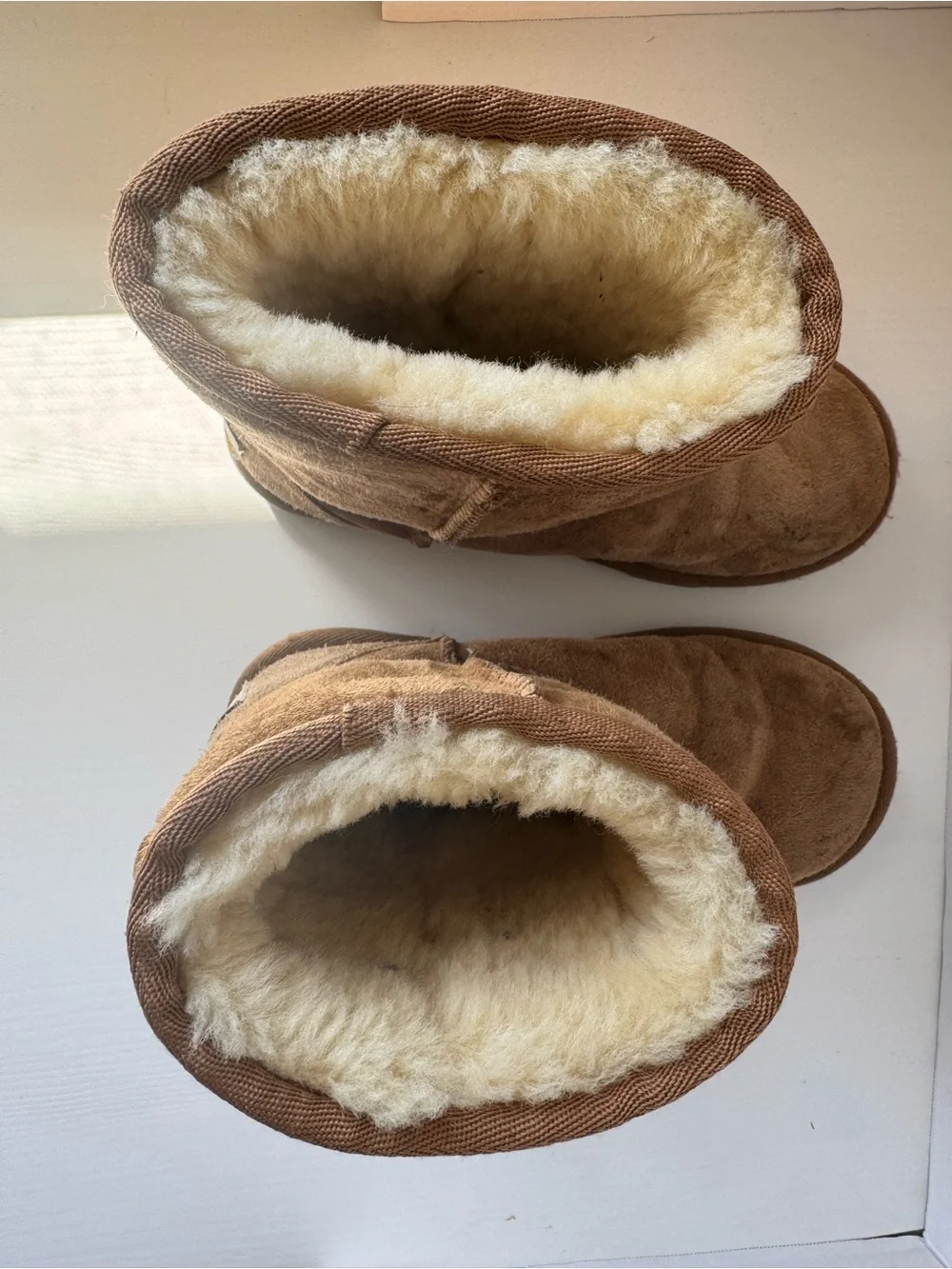 Uggs Chestnut Suede Lined Short Boots